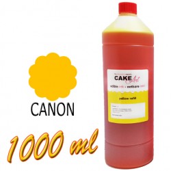 TUSZ JADALNY - ŻÓŁTY/YELLOW 1000ml CAKE ART