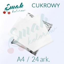 Papier cukrowy A4 24 ark.