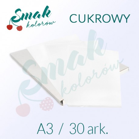 PAPIER CUKROWY 30 ARK. - FORMAT A3