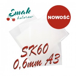 PAPIER SPOŻYWCZY OPŁATKOWY 0,6mm A3 (50 ARK.) SK60