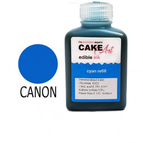 TUSZ JADALNY - NIEBIESKI/CYAN 100ml CAKE ART